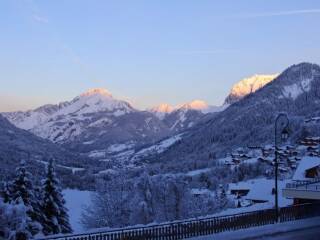 15 Chalet Alpaka Chatel Uitzicht